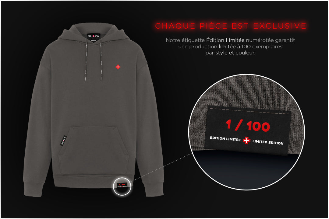 HUNDRED CLUB + CHANDAIL À CAPUCHON | Collection Édition Limitée