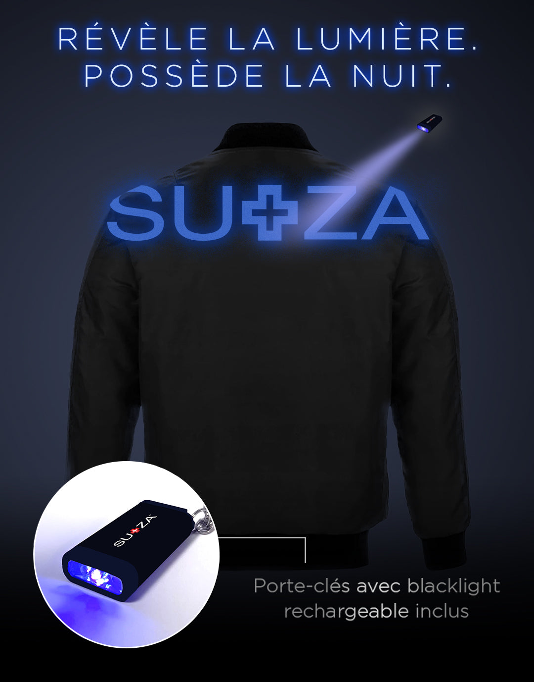 SUNGLASSES AT NIGHT + Blouson aviateur | Collection Édition Limitée