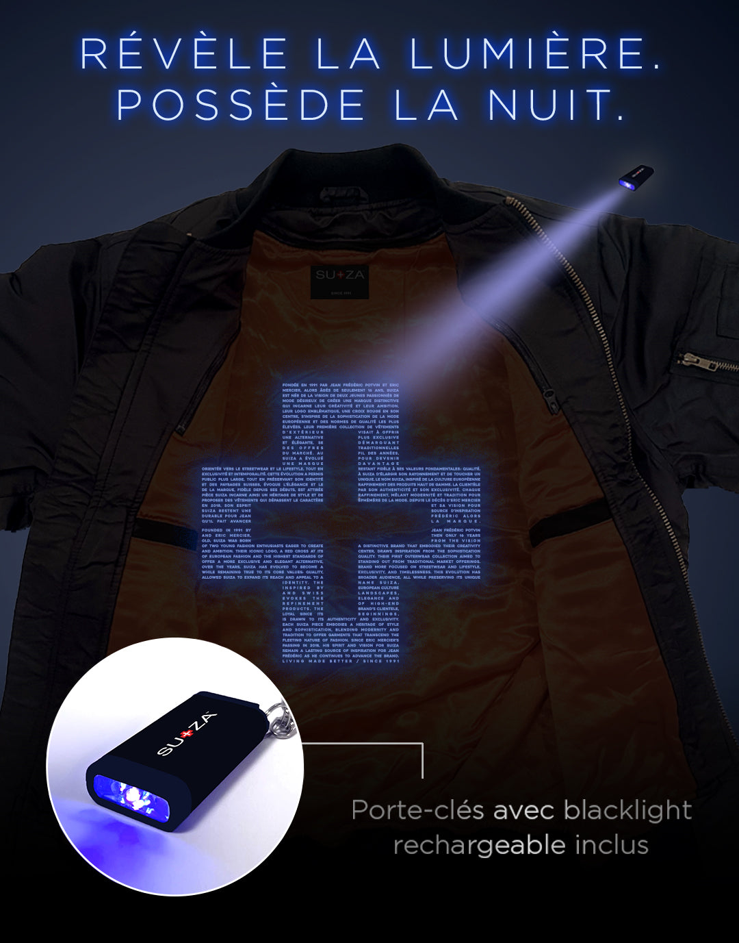 SUNGLASSES AT NIGHT + Blouson aviateur | Collection Édition Limitée