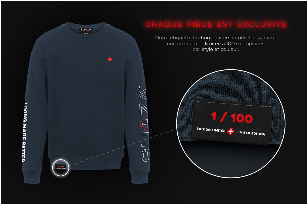 UNIQUE + CHANDAIL À COL ROND | Collection Édition Limitée